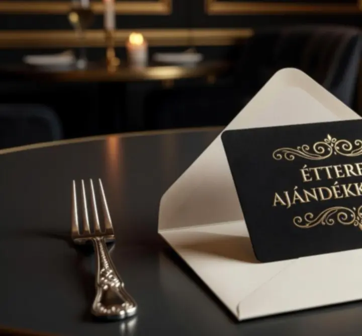 Elegáns Lounge Gather Club ajándékkártya borítékban