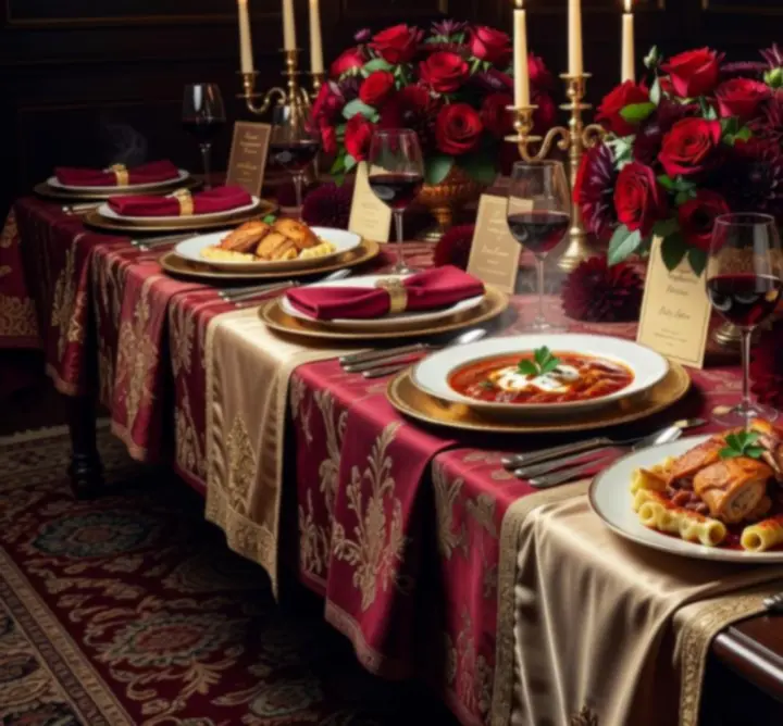 Gourmet vacsoraest elegáns tálalással és borpárosítással